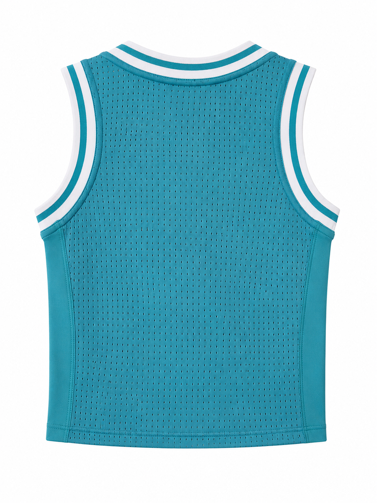High Support Bra Top - Deep Aqua