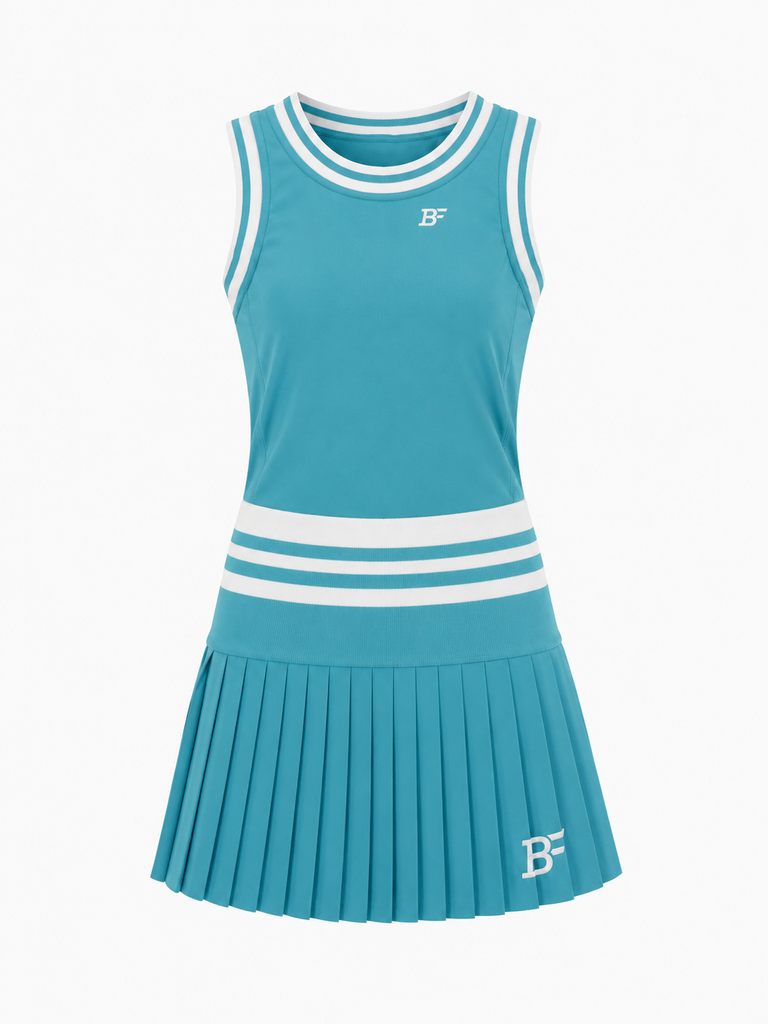 High Compression Skort- Deep Aqua