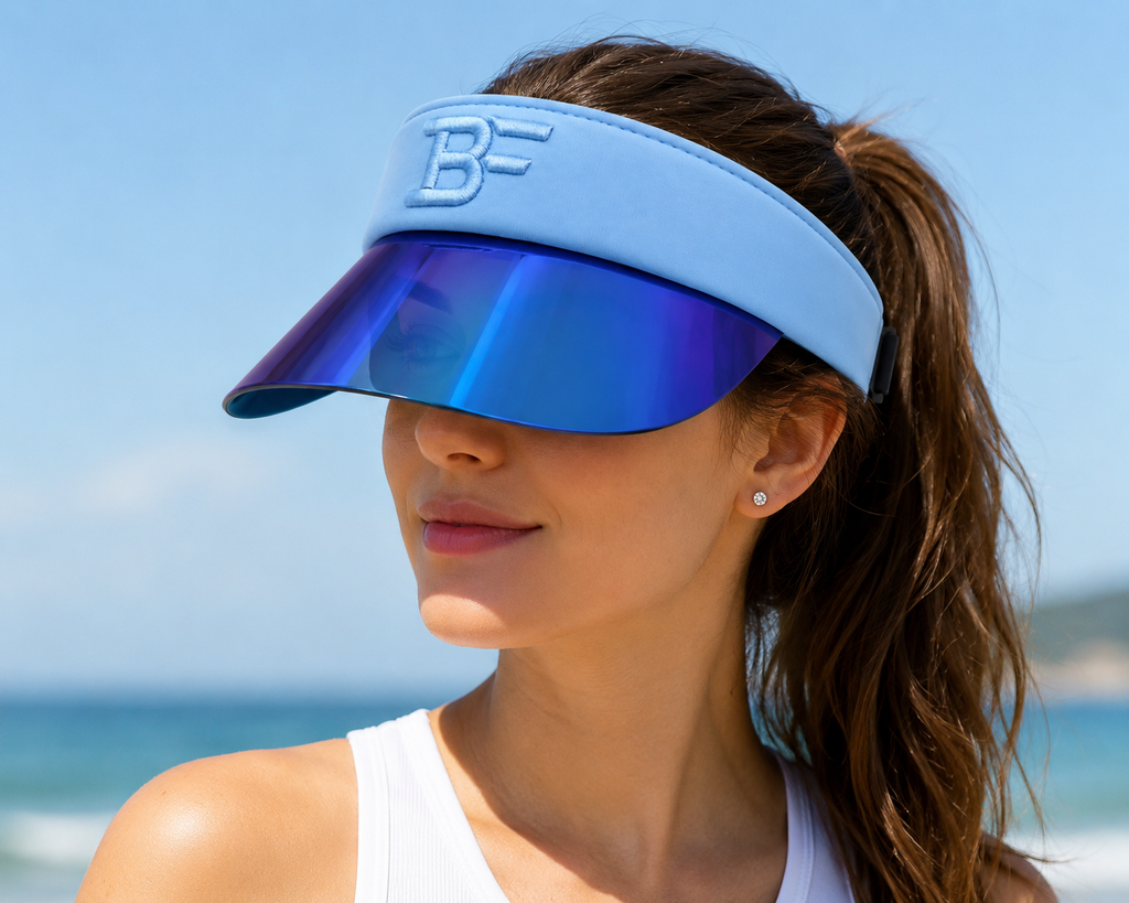 UV Shield Visor - Sky Blue