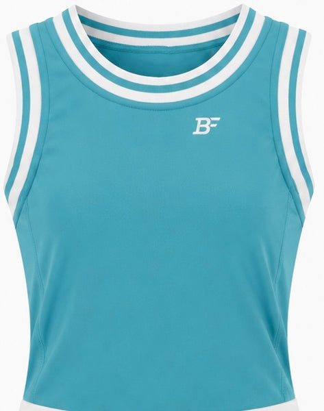 High Support Bra Top - Deep Aqua