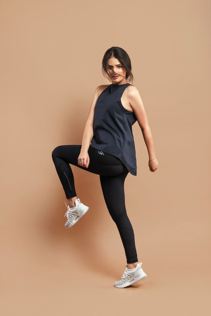 Support Performance Tights - Black - Brakefree