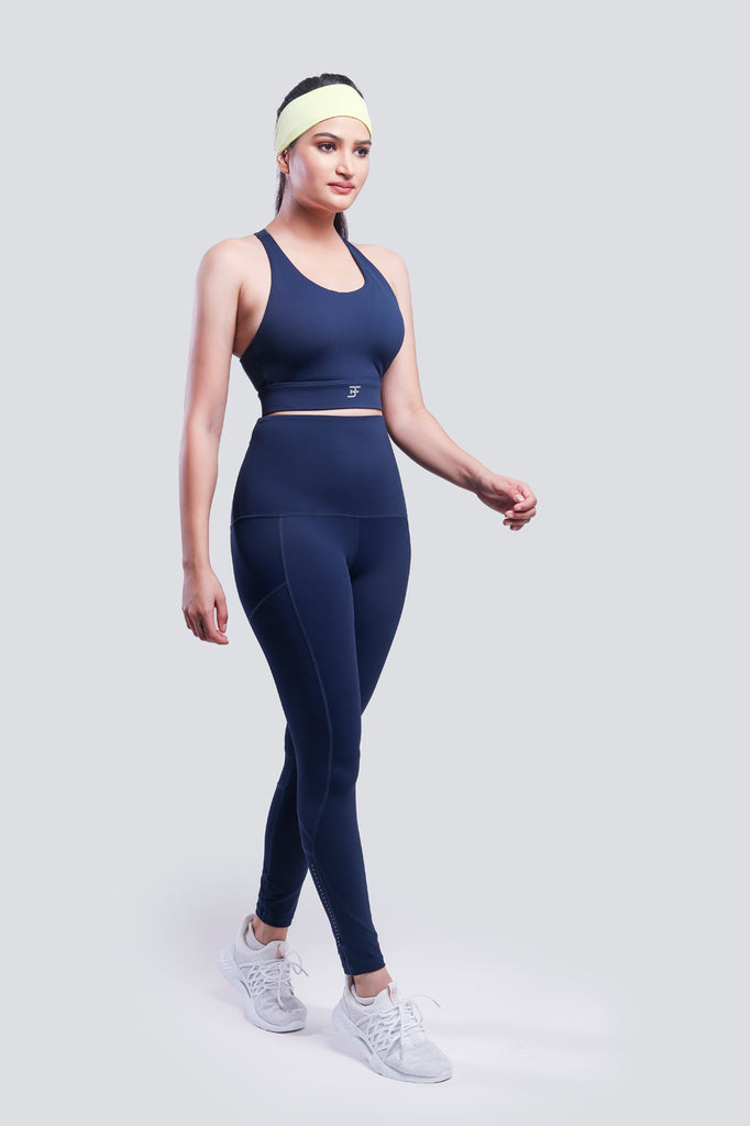 Support Performance Tights - Blue - Brakefree