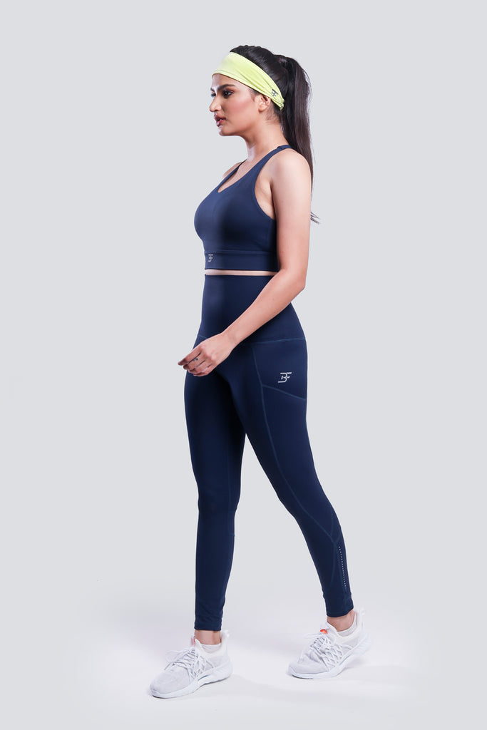 Support Performance Tights - Blue - Brakefree