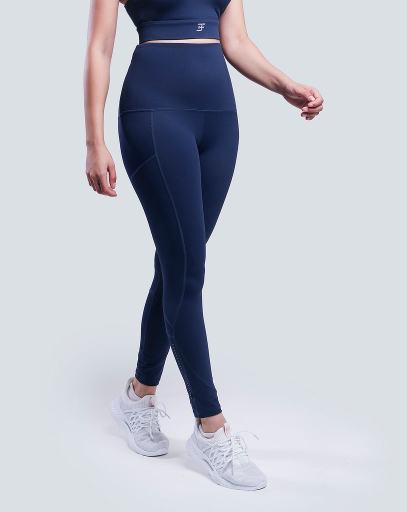 Support Performance Tights - Blue - Brakefree